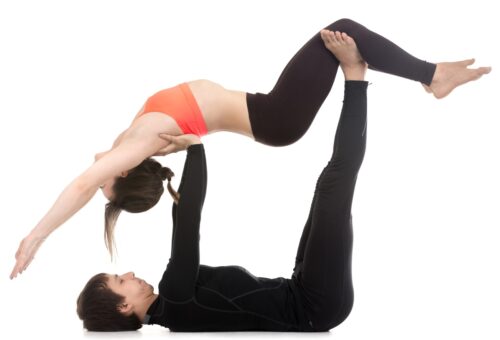 Yoga poses for two people