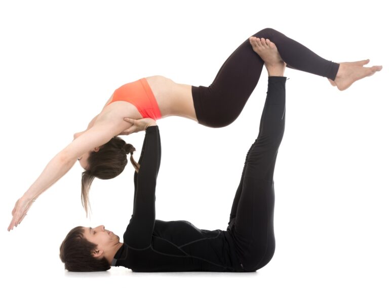 Yoga poses for two people